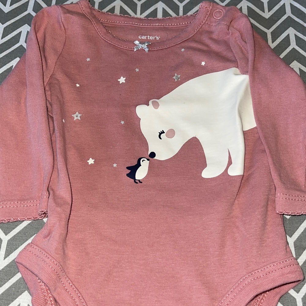Carters Long Sleeve Body Suit